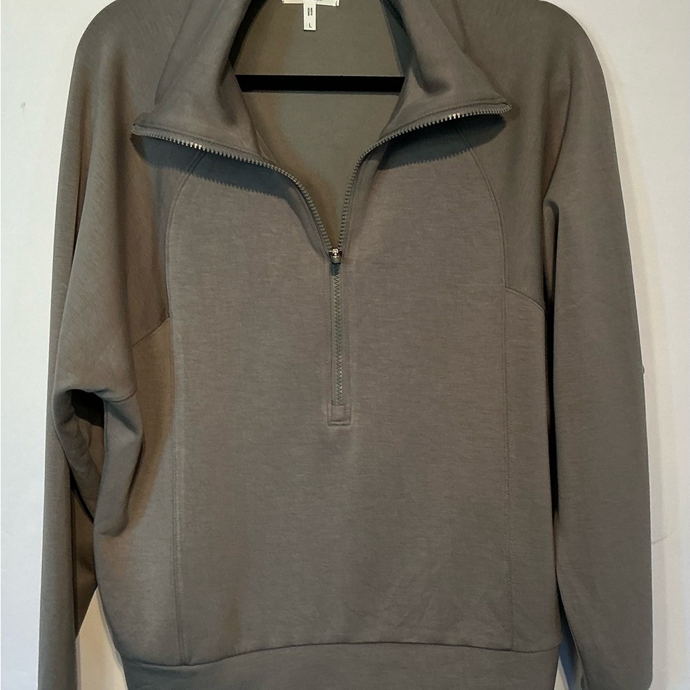 Maurices Men's Gray Zip-Up Sweater